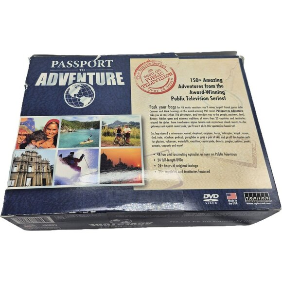 Public Television Series Passport To Adventure 24-DVD Set Complete Set 48 - Picture 8 of 16